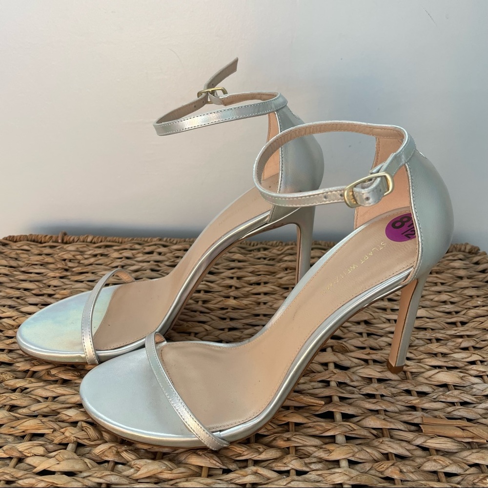 NIB STUART WEITZMAN NUDIST HEELS SZ 8.5